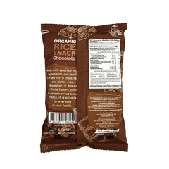 Thực phẩm bổ sung bánh snack gạo hữu cơ Nobi Nobi vị socola 40g