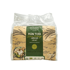 Bún tươi gạo trắng hữu cơ (sấy khô) Hoa Sữa túi 1.05kg (70g x 15)