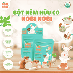 Bột nêm hữu cơ cho bé Nobi Nobi