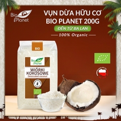 Vụn dừa hữu cơ Bio Planet 200g