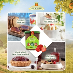 Mứt dâu tây hữu cơ Comtes de Provence 350g