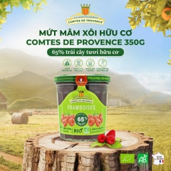 Mứt mâm xôi hữu cơ Comtes de Provence 350g