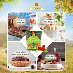 Mứt mâm xôi hữu cơ Comtes de Provence 350g