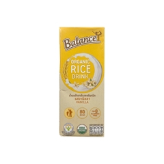 Sữa gạo hữu cơ vị vani Balance 180ml