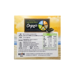 Rong biển hữu cơ tách muối cho bé Alvins 15g