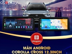 Toyota Cross Lắp Màn Hình Android Liền Khối 12.3inch