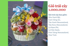 Giỏ trái cây 1 triệu mã HL1001