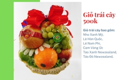 Giỏ trái cây 500k mã HL5006