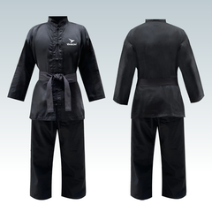 Võ Phục Tập Luyện (Có Đai) – Vải Cotton Kaki Cao Cấp