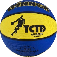 Bóng rổ Winner màu vàng - xanh lam