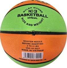 Bóng Rổ WINNER màu cam - xanh lá