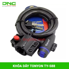 Khóa dây xe đạp TONYON TY-588