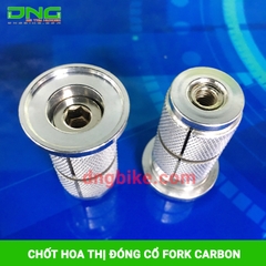 Chốt chén cổ đóng Phuộc xe đạp Carbon