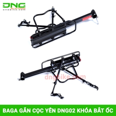 Baga xe đạp gắn cọc yên khóa bắt ốc DNG02