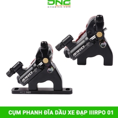 Cụm phanh đĩa dầu xe đạp IIIRPO 01 kèm đĩa phanh 160mm