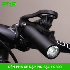 Đèn pha xe đạp pin sạc TX 300