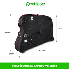 Vali/Túi đựng xe đạp NOOYAH BK002 - Hộp nhựa EPS cứng