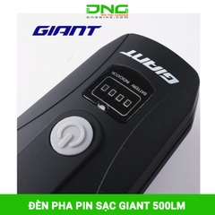 Đèn pha xe đạp pin sạc GIANT 500LM