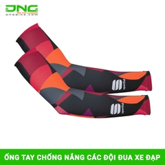 Ống tay chống nắng các đội đua xe đạp