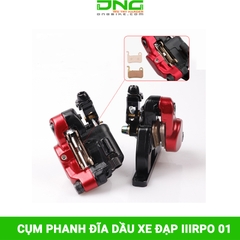 Cụm phanh đĩa dầu xe đạp IIIRPO 01 kèm đĩa phanh 160mm