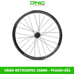 Vành bộ xe đạp đua RETROSPEC RACING 36mm Phanh đĩa