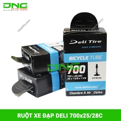 Ruột xe đạp DELI 700x25/28c