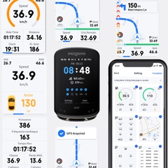 Đồng hồ xe đạp định vị GPS MAGENE C506 SE
