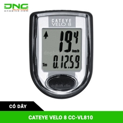 Đồng hồ xe đạp CATEYE VELO 8 CC-VL810 có dây