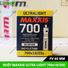 Ruột xe đạp MAXXIS ULTRA LIGHT 700x18/25c
