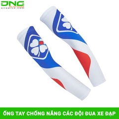 Ống tay chống nắng các đội đua xe đạp