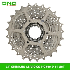 Líp xe đạp 9S SHIMANO ALIVIO CS-HG400-9 11-28T