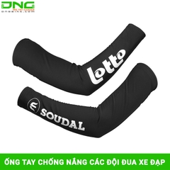 Ống tay chống nắng các đội đua xe đạp