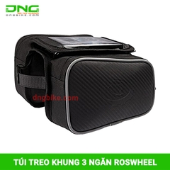 Túi điện thoại treo khung xe đạp 3 ngăn ROSWHEEL -OD