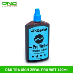 Dầu tra xích xe đạp ZEFAL PRO WET 120ml