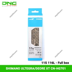 Xích xe đạp SHIMANO ULTEGRA/DEORE XT CN-HG701 11S 116L Full Box