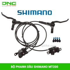 Bộ phanh dầu xe đạp SHIMANO MT200