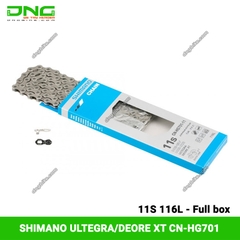 Xích xe đạp SHIMANO ULTEGRA/DEORE XT CN-HG701 11S 116L Full Box