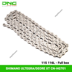 Xích xe đạp SHIMANO ULTEGRA/DEORE XT CN-HG701 11S 116L Full Box