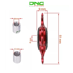 Bánh răng cùi đề xe đạp nhôm CNC MEROCA 11/13T