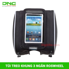 Túi điện thoại treo khung xe đạp 3 ngăn ROSWHEEL -OD