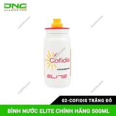 Bình nước xe đạp ELITE chính hãng 550ml