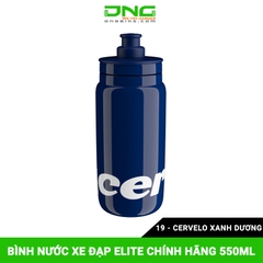 Bình nước xe đạp ELITE chính hãng TEAM 550ml