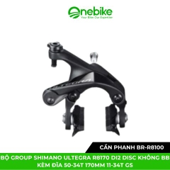 Bộ group SHIMANO Ultegra R8170 Di2 Disc không BB kèm đĩa 50-34T 170mm