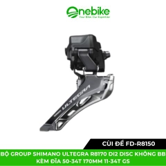 Bộ group SHIMANO Ultegra R8170 Di2 Disc không BB kèm đĩa 50-34T 170mm