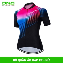 Bộ quần áo đạp xe các đội đua NỮ - L