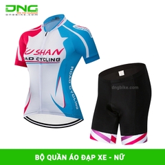 Bộ quần áo đạp xe các đội đua NỮ - XL