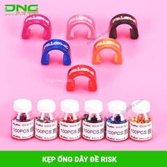 Kẹp ống dây phanh dây đề xe đạp nhôm RISK