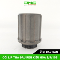 Cối líp thả xe đạp đầu ren kiểu hoa 8/9/10S