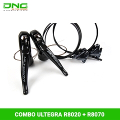 Combo tay đề lắc xe đạp SHIMANO Ultegra 8020 + phanh dầu 8070