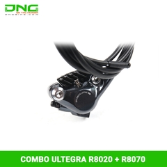 Combo tay đề lắc xe đạp SHIMANO Ultegra 8020 + phanh dầu 8070